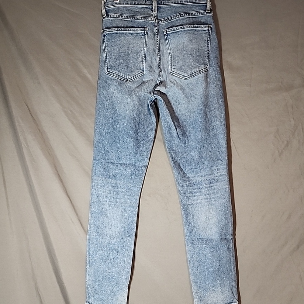 Agolde Classic Blue Denim Jeans - Picture 3 of 7